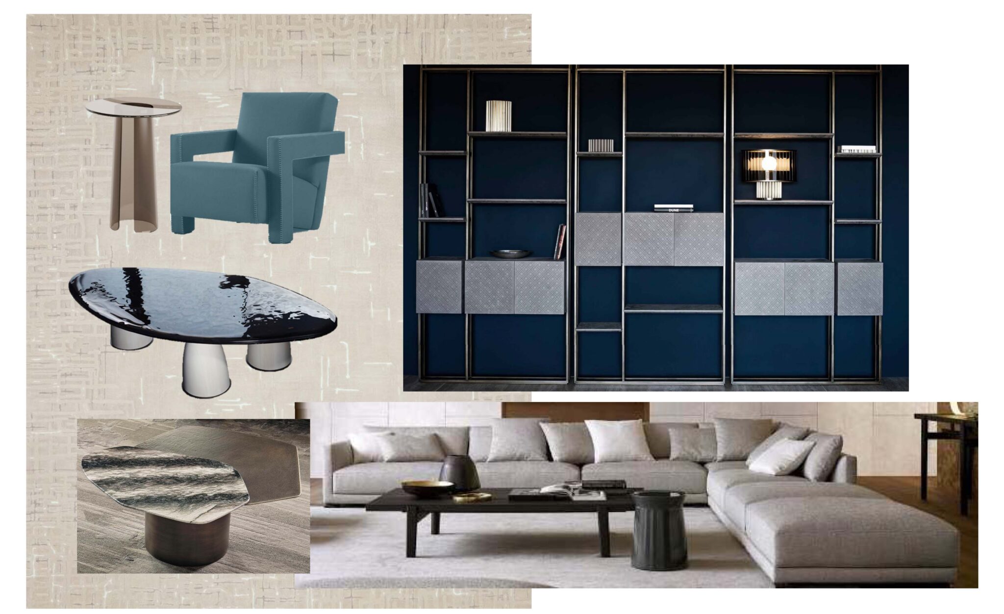 Bay House dettagli soggiorno