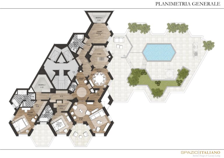 Cartina Prince de Galles