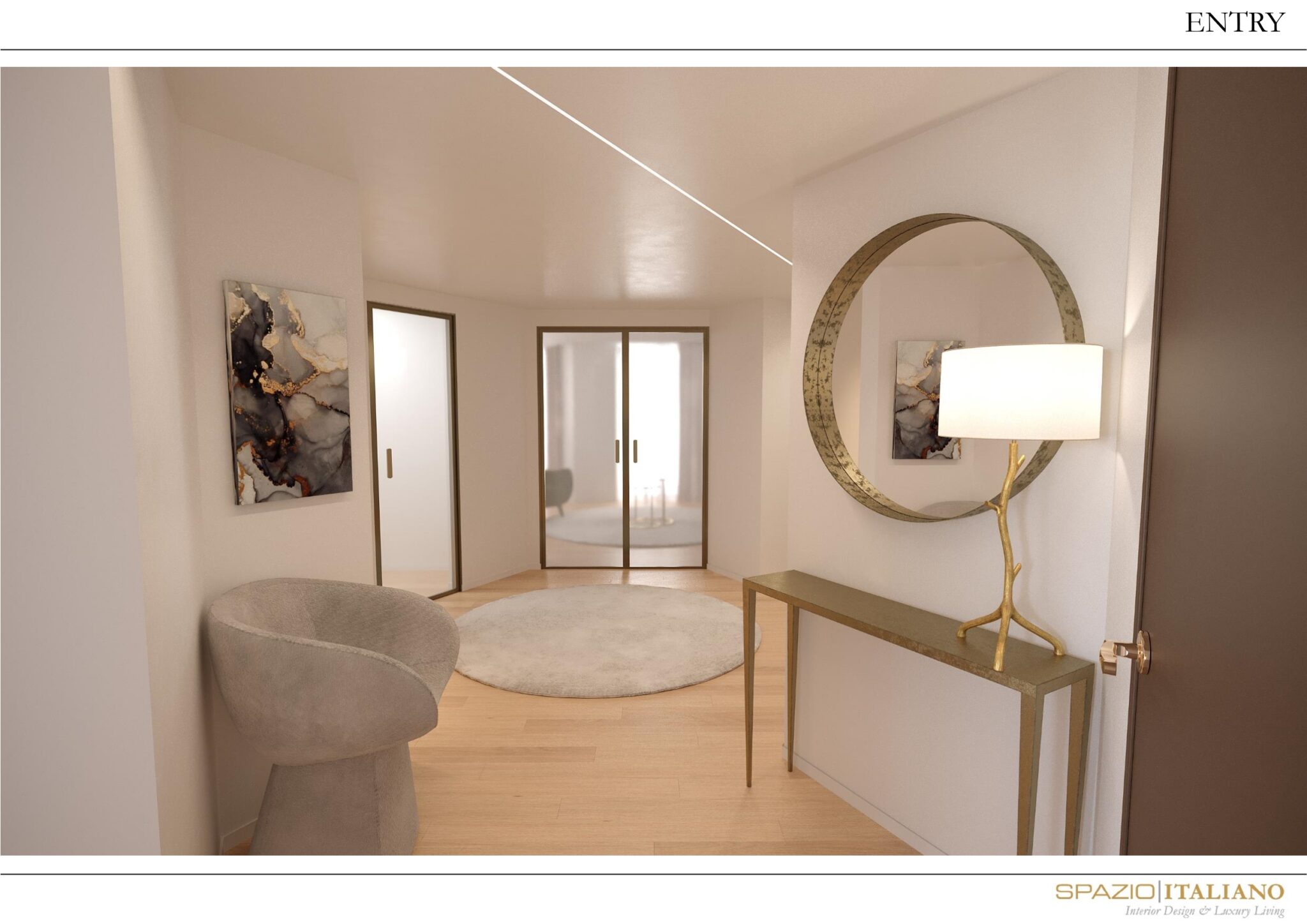 Concept entrata Prince de Galles