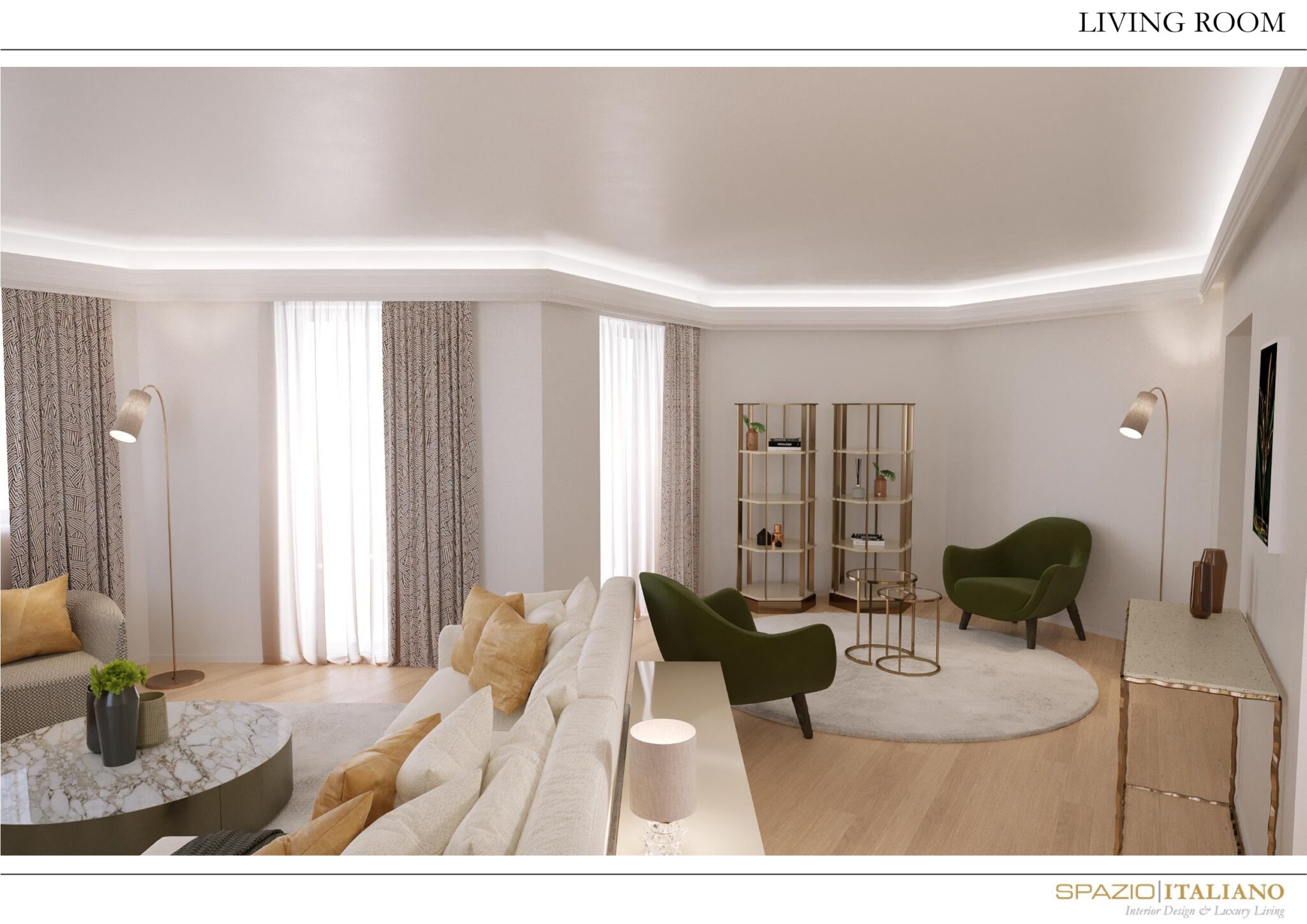 Concept salotto Prince de Galles